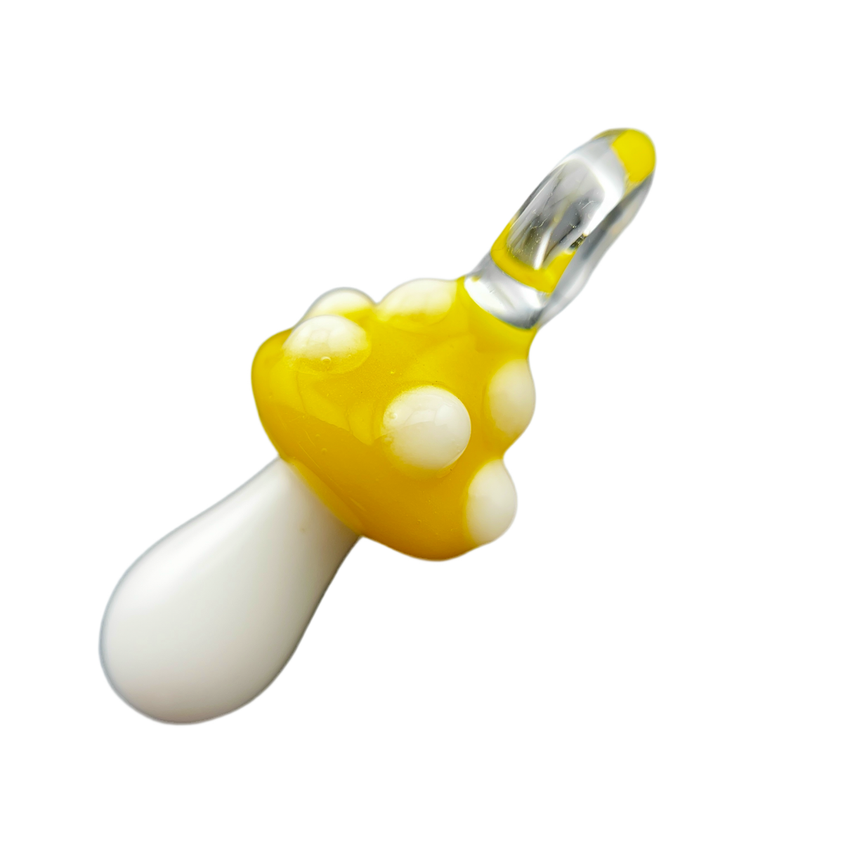 Kyle White Mushroom Pendy - Kyle White Glass