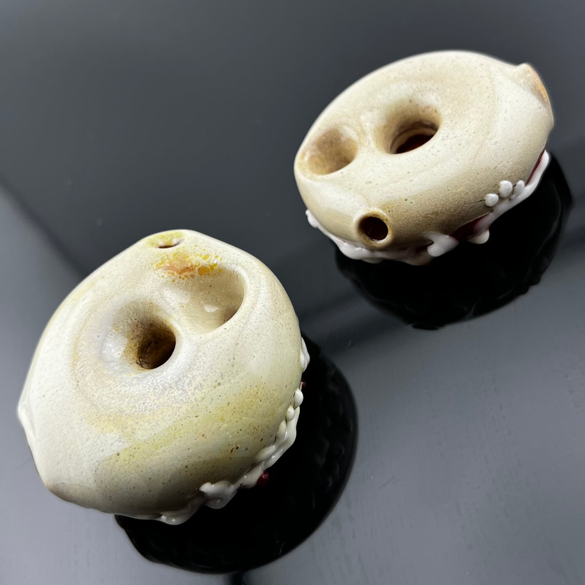 Pizza Boy x Lost Boys ‘Bagel Bite Pocket Pendy Pipe’ - Pizza Boy Glass