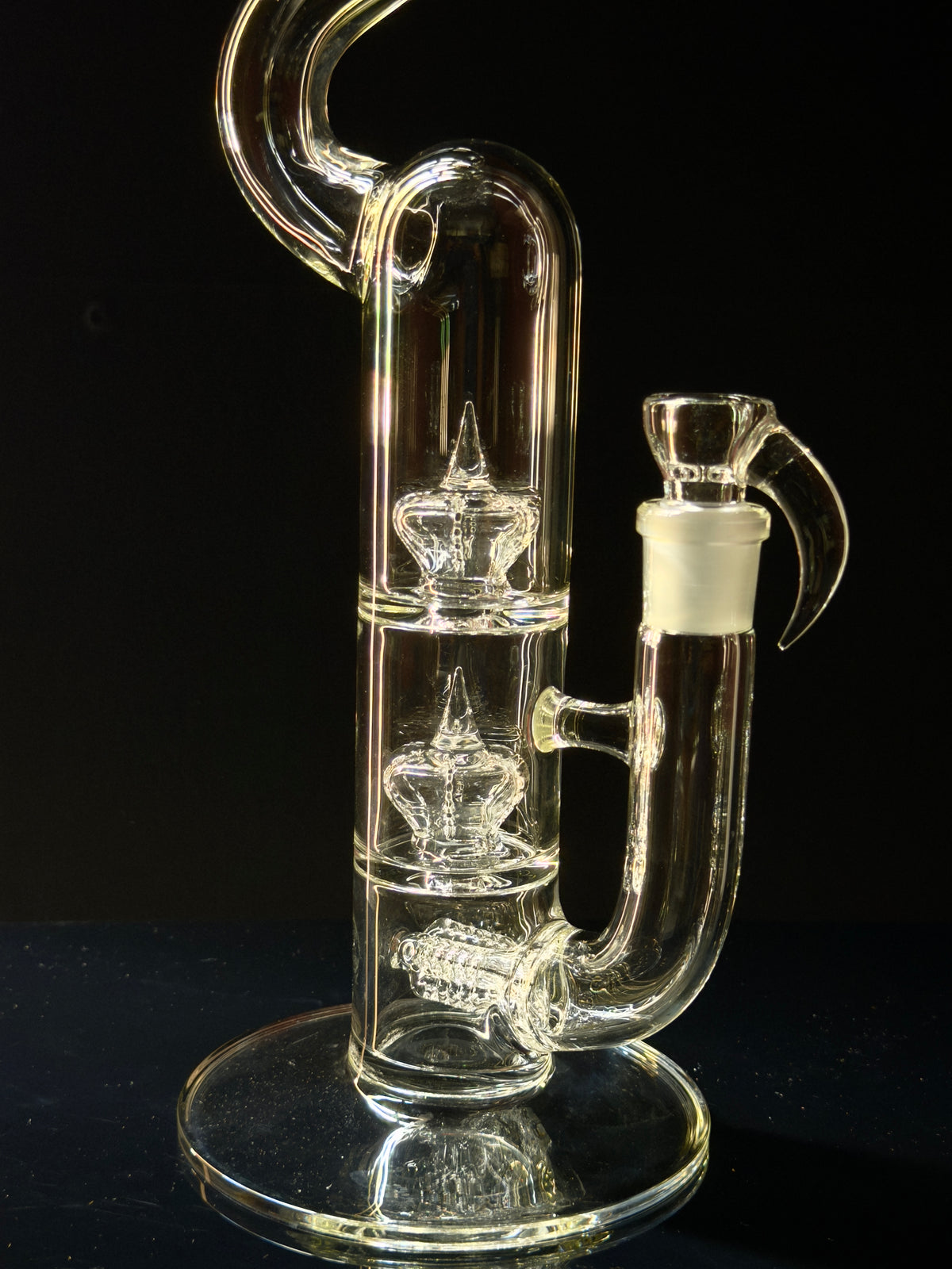 Sovereignty Glass Natty50T - C - 3 Line DG to Imperial to Imperial Natty Neck - Sovereignty Glass