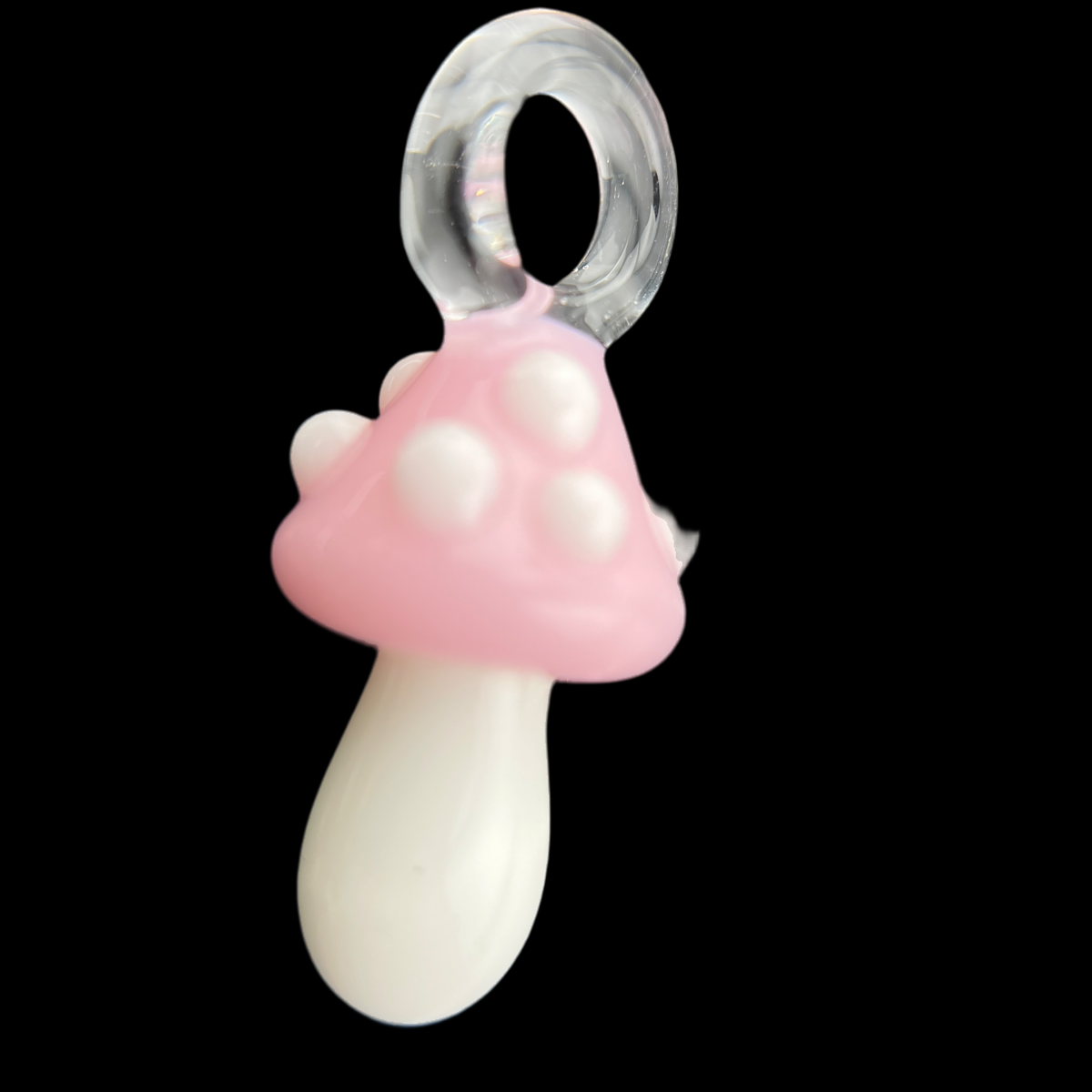 Kyle White Mushroom Pendy - Kyle White Glass