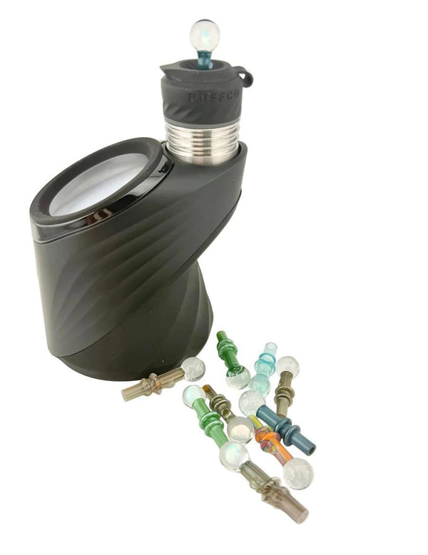 LID Glass Puffco Colored Joystick Cap