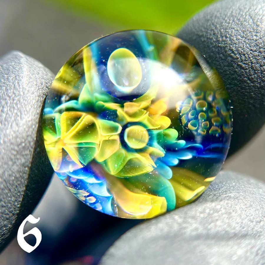 Hefe Glass 22mm Fume Marble