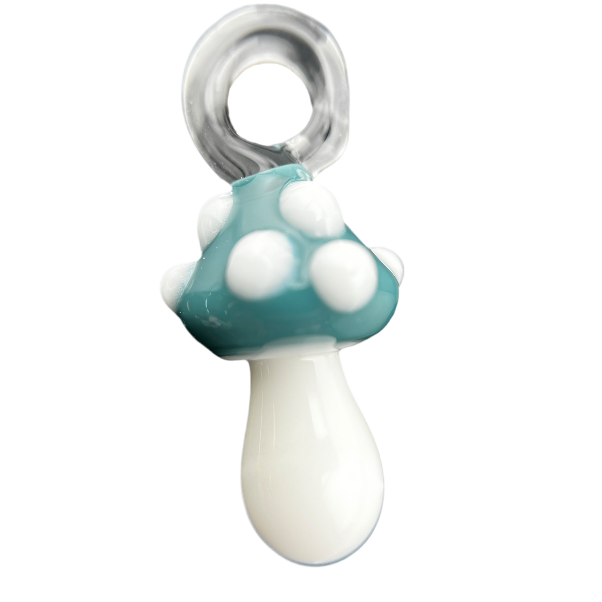 Kyle White Mushroom Pendy - Kyle White Glass