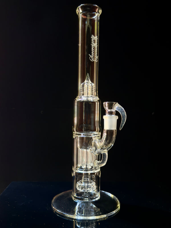 Sovereignty Glass Pint Pillar - C - Peyote Pint Straight Foot Straight Neck