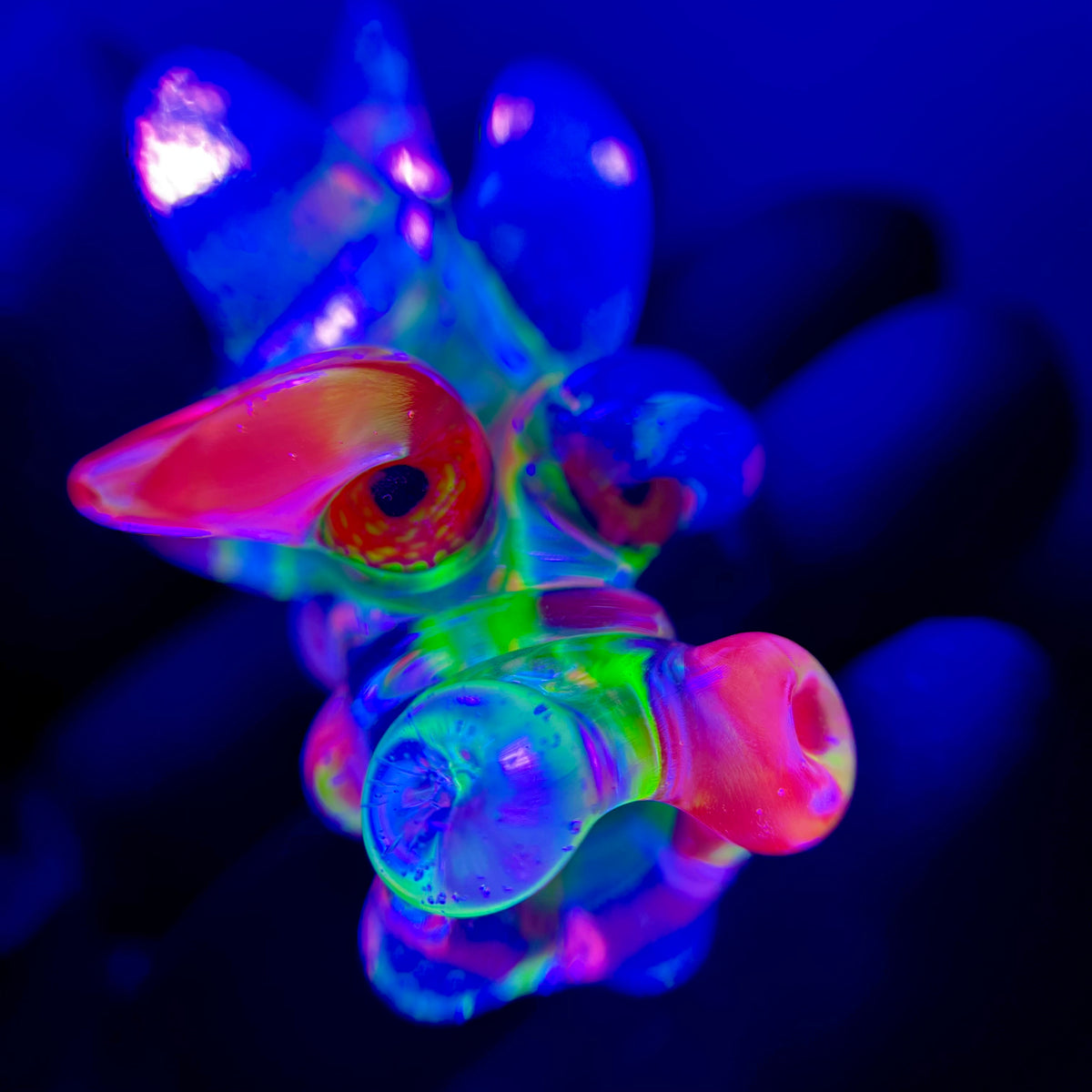 Popeye Glass One Hitter UV Dragon spent - Popeye Glass