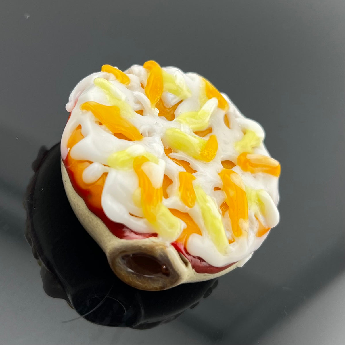 Pizza Boy x Lost Boys ‘Bagel Bite Pocket Pendy Pipe’ - Pizza Boy Glass