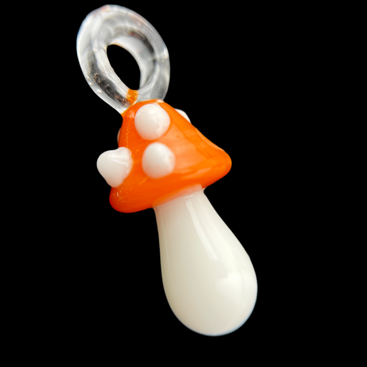 Kyle White Mushroom Pendy - Kyle White Glass