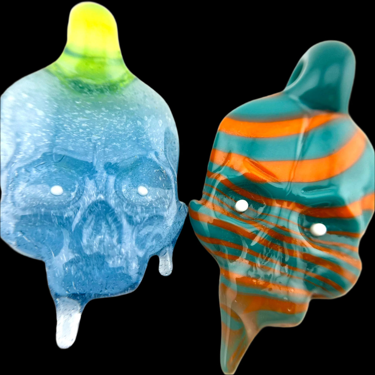 Grime Glass Skull Pendy - Grime Glass