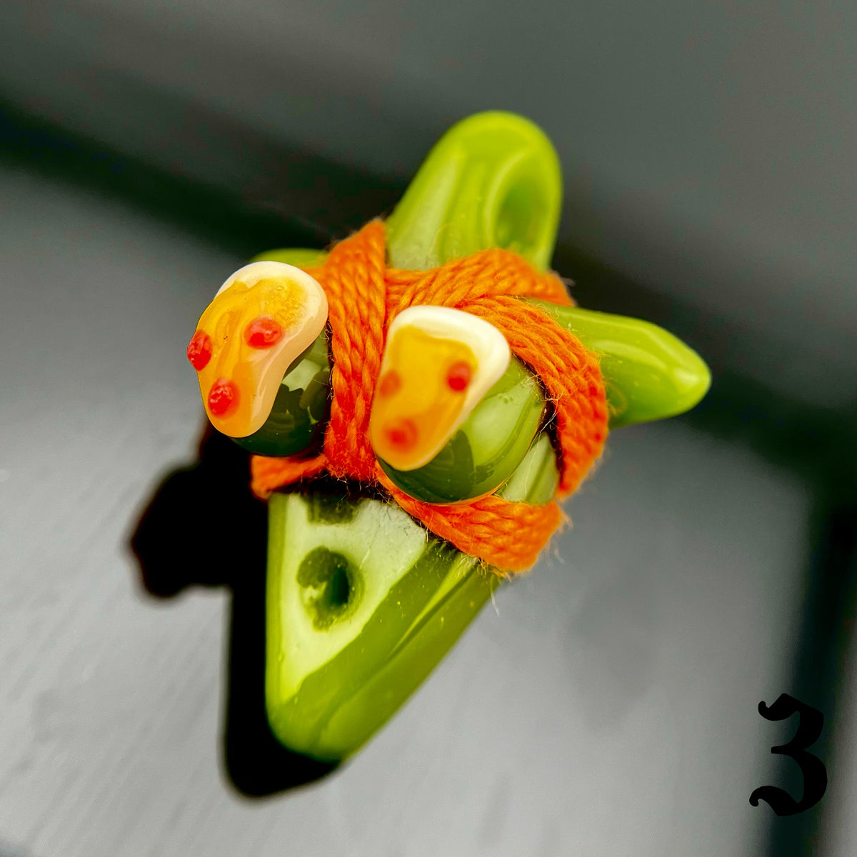 Pizza Boy x C C Glass ‘Pizza Body’ Pendy - Pizza Boy Glass