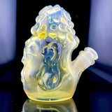 Nitro Glass Fumed Buddha Head - Nitro Glass