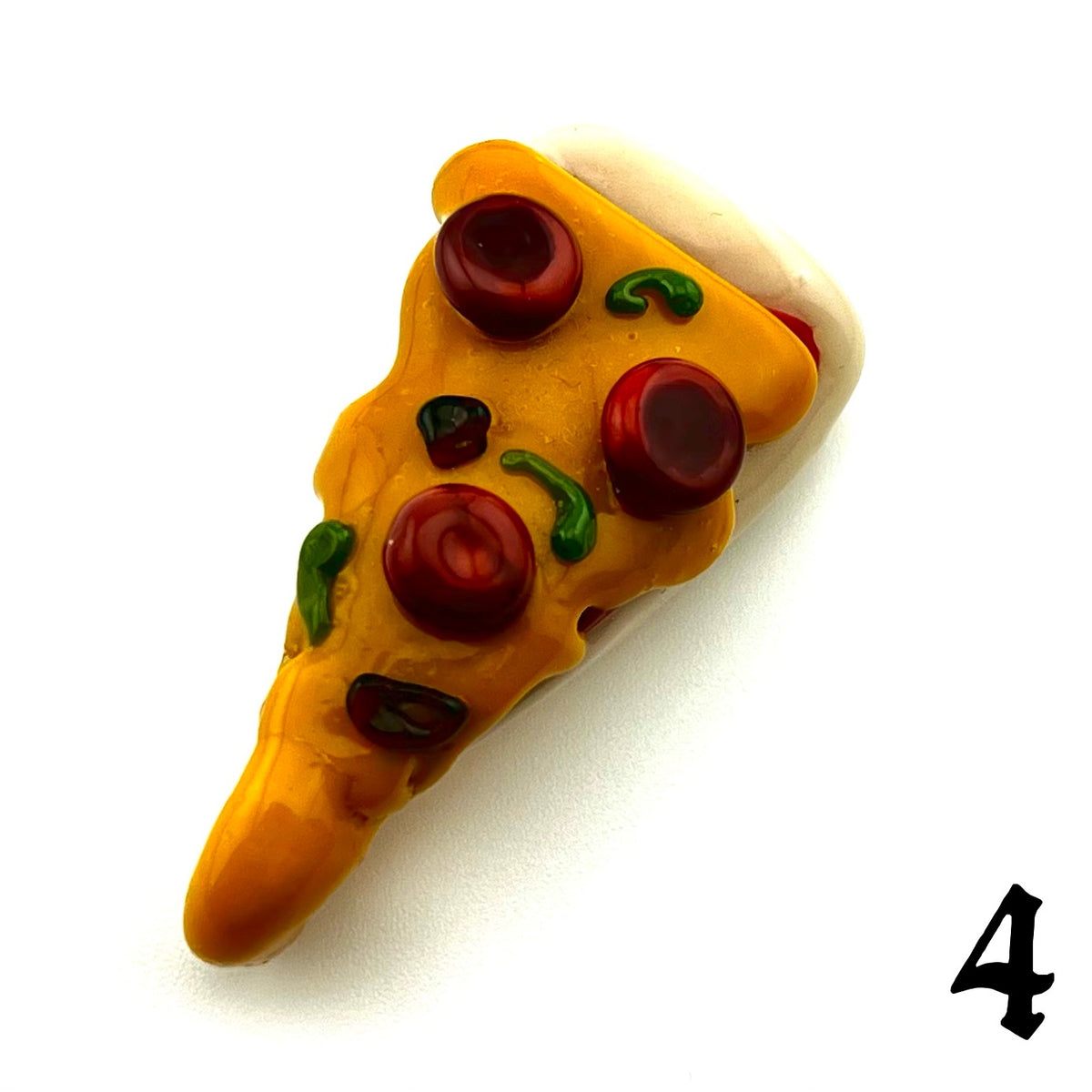 Pizza Boy ‘Pizza Slice’ Pendy - Pizza Boy Glass
