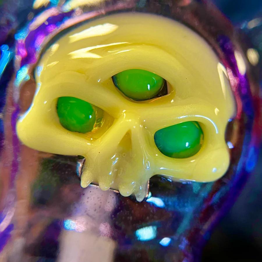 Grime x Trouble CFL 'Skull Face Bear' Jammer - Trouble The Maker