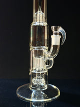 Sovereignty Glass Pint Pillar - C - Peyote Pint Straight Foot Straight Neck