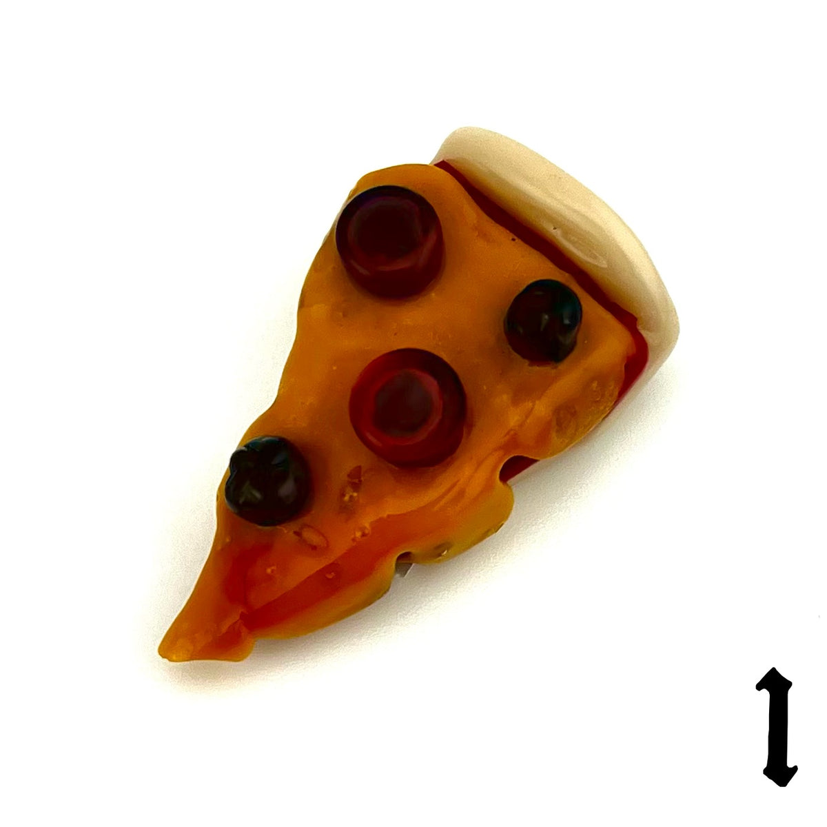 Pizza Boy ‘Pizza Slice’ Pendy - Pizza Boy Glass