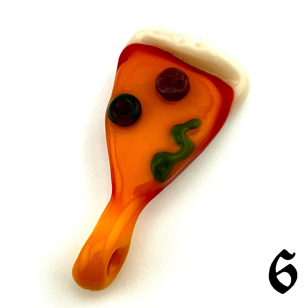 Pizza Boy ‘Pizza Slice’ Pendy - Pizza Boy Glass