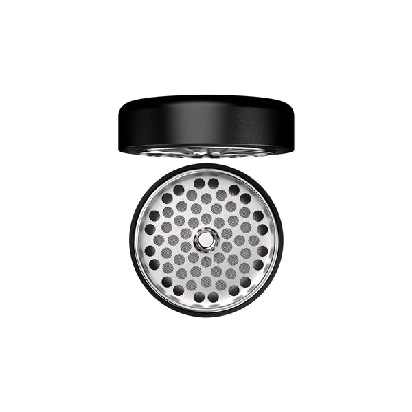Flower Mill Next Gen Premium 2.5" Stainless Series - Black — alternate angle