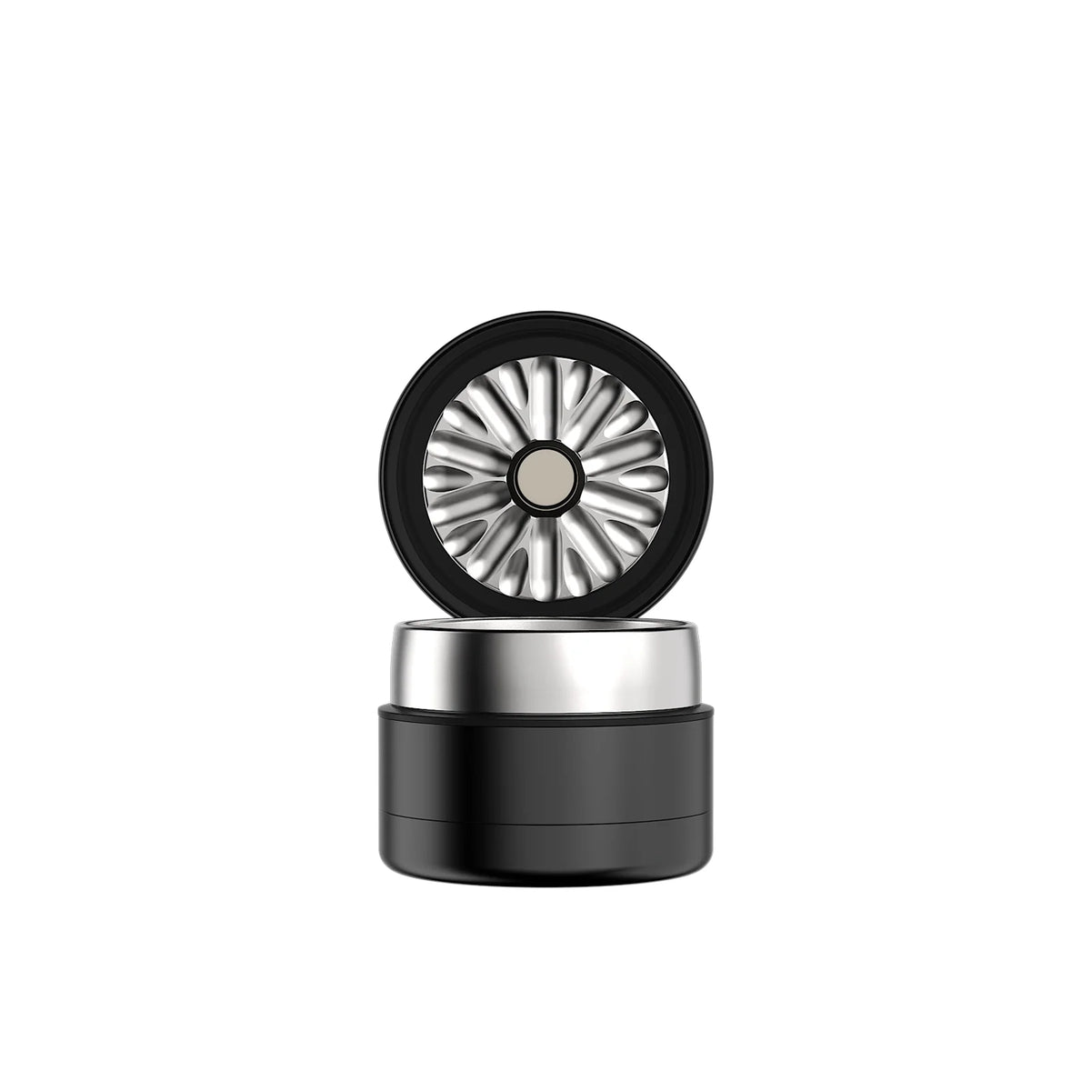Flower Mill Next Gen Premium 2.0" Stainless Series - Black