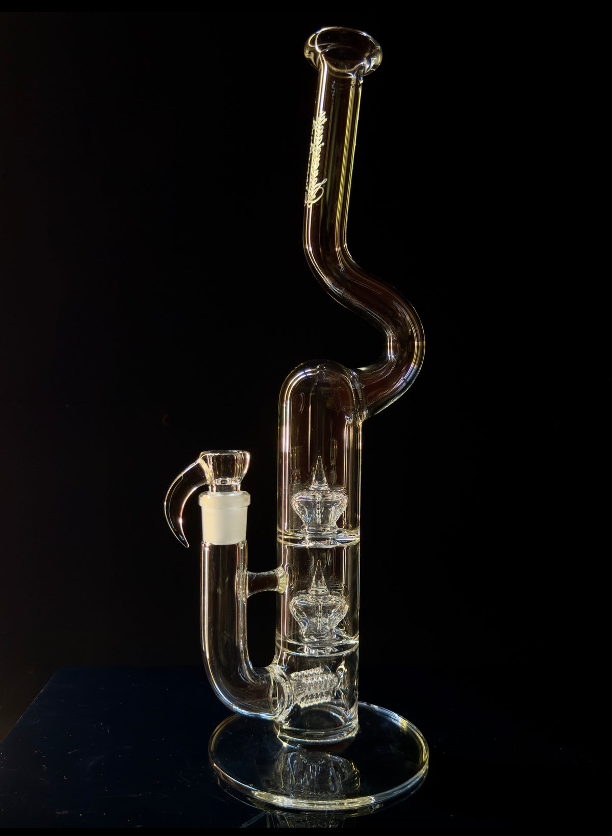 Sovereignty Glass Natty50T - C - 3 Line DG to Imperial to Imperial Natty Neck - Sovereignty Glass