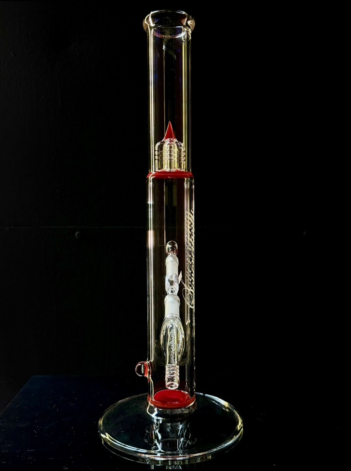Sovereignty Glass Bishop - PA Cherry - Diffy Tube w/ Millie - Sovereignty Glass